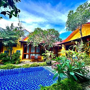 La Belle An Bang Seaside Hideaway-3 Min Walk To Beach,pool,family Friendly Hotel
